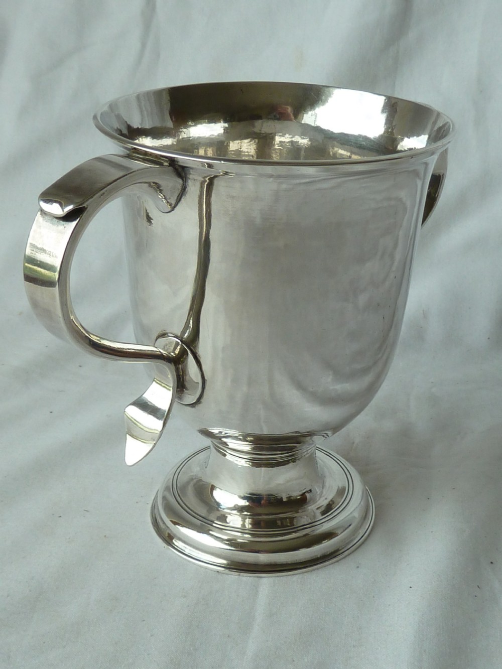 William & James Priest 1771 Hallmarked Sterling Silver Loving Cup Georgian View IV