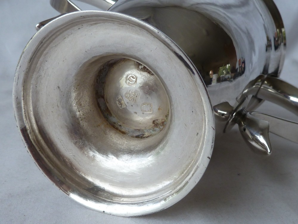 William & James Priest 1771 Hallmarked Sterling Silver Loving Cup Georgian View VII