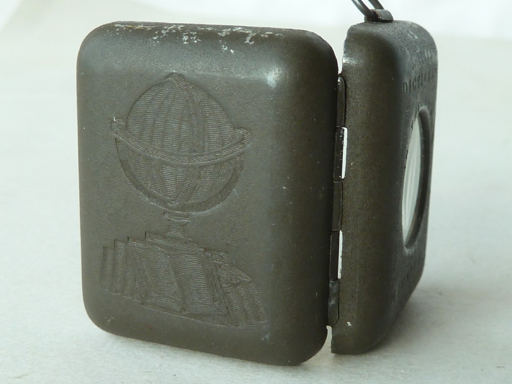 Bryces Miniature Smallest English Dictionary Magnifying Case Pears Victorian View IX