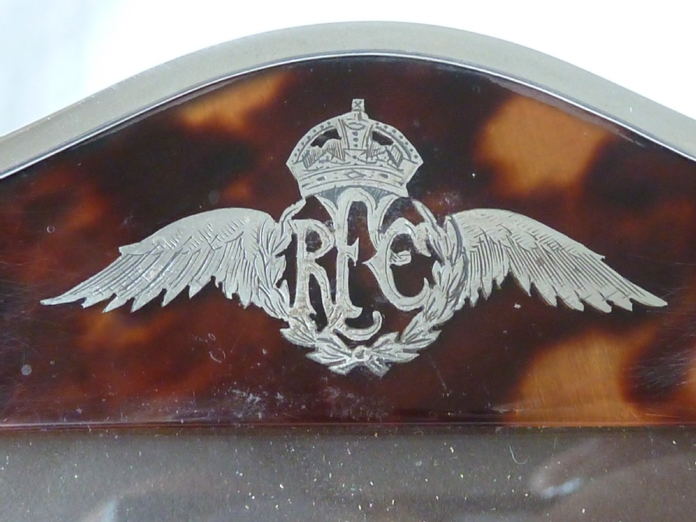 RFC Eton College OTC 1916 English Hallmarked Silver Photo Frames WWI View III
