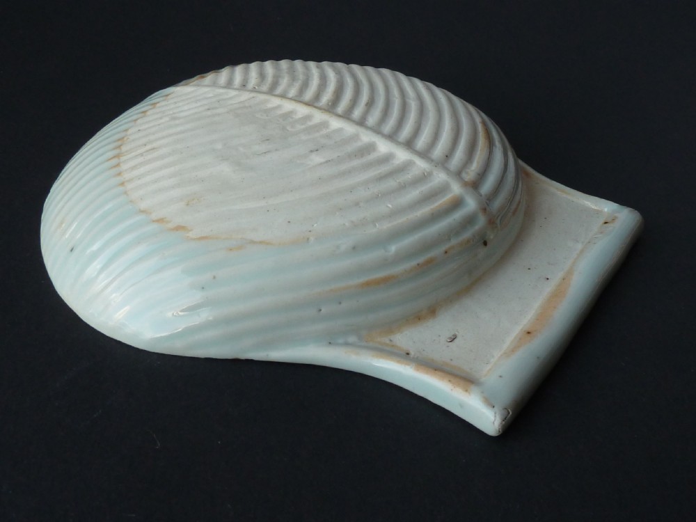 Chinese Imari Patern Porcelain Shell Bowl Serving Butter Dish Export  View VII