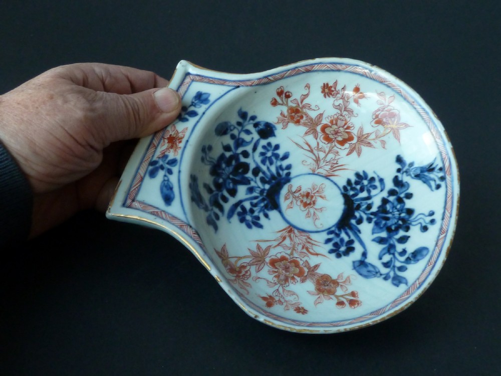 Chinese Imari Patern Porcelain Shell Bowl Serving Butter Dish Export  View VIII