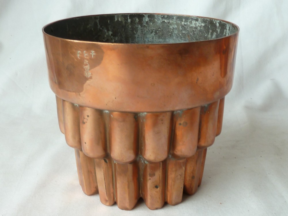 Victorian Copper Jelly Mould Benham & Froud Model 489 Marked  View IV