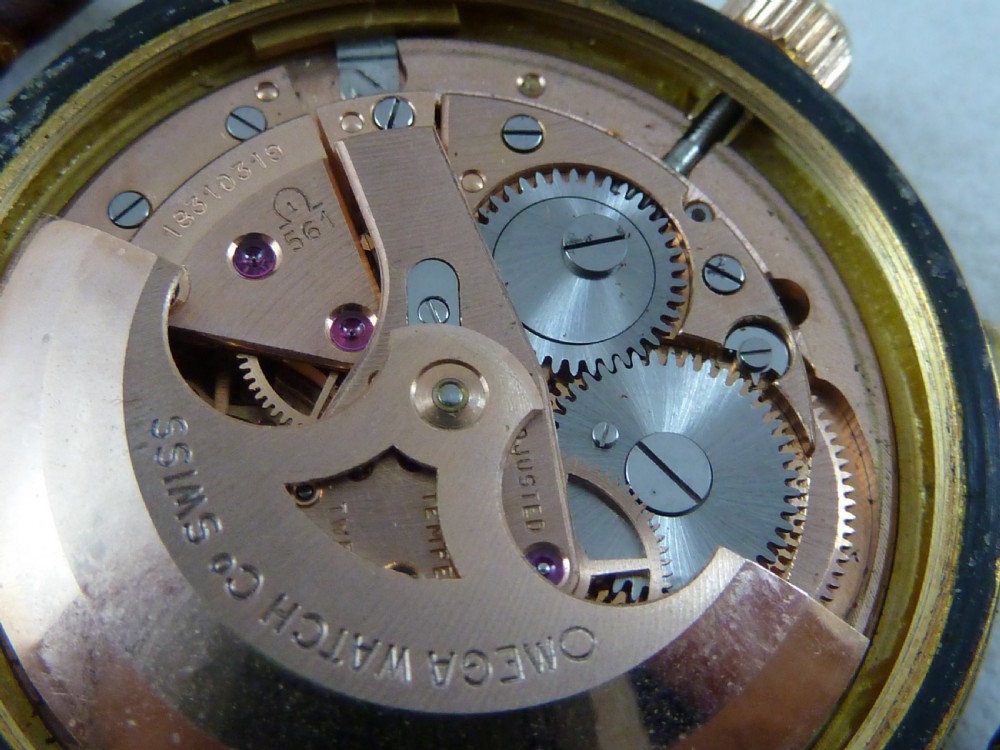 Omega Constellation 18ct Gold Calendar 961 Automatic Wrist Watch Boxed Papers 1961 View IX