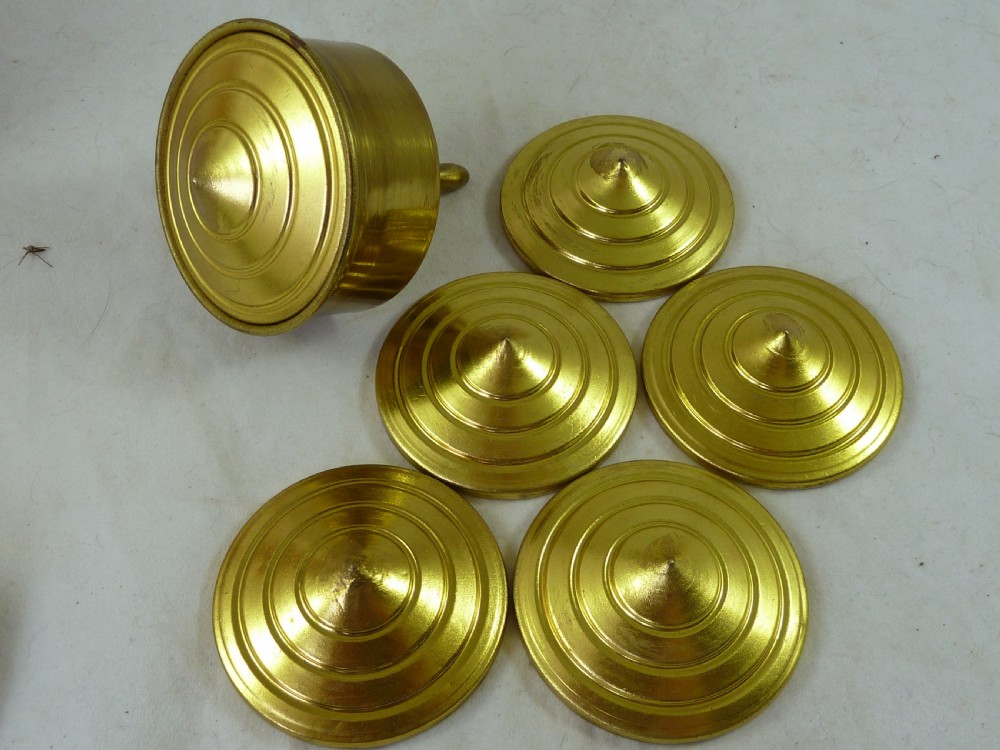 Prolific Self Multiplying Spinning Top Brass Boxed French Conjuring Magic View V