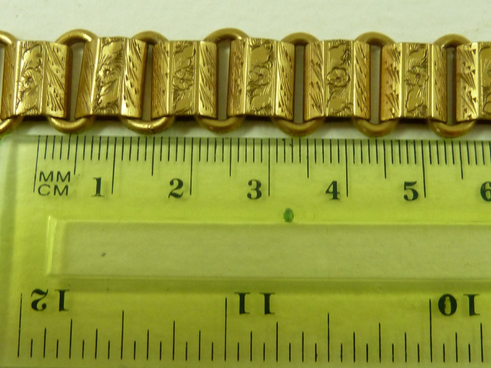 Victorian Gilt Metal Locket Collar Book Chain Photo Locket Necklace Gold Plated View VIII