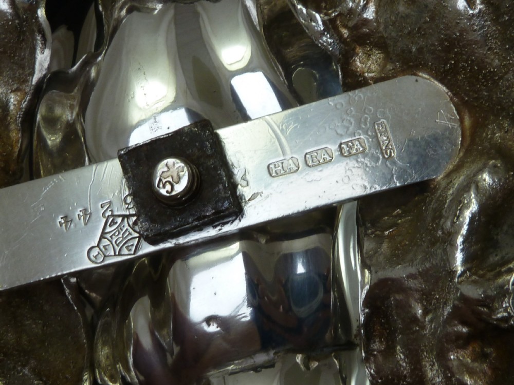 Victorian Spoon Warmer Silver Plate Whelk Shell Novelty Atkin Brothers Sheffield EPNS View VIII