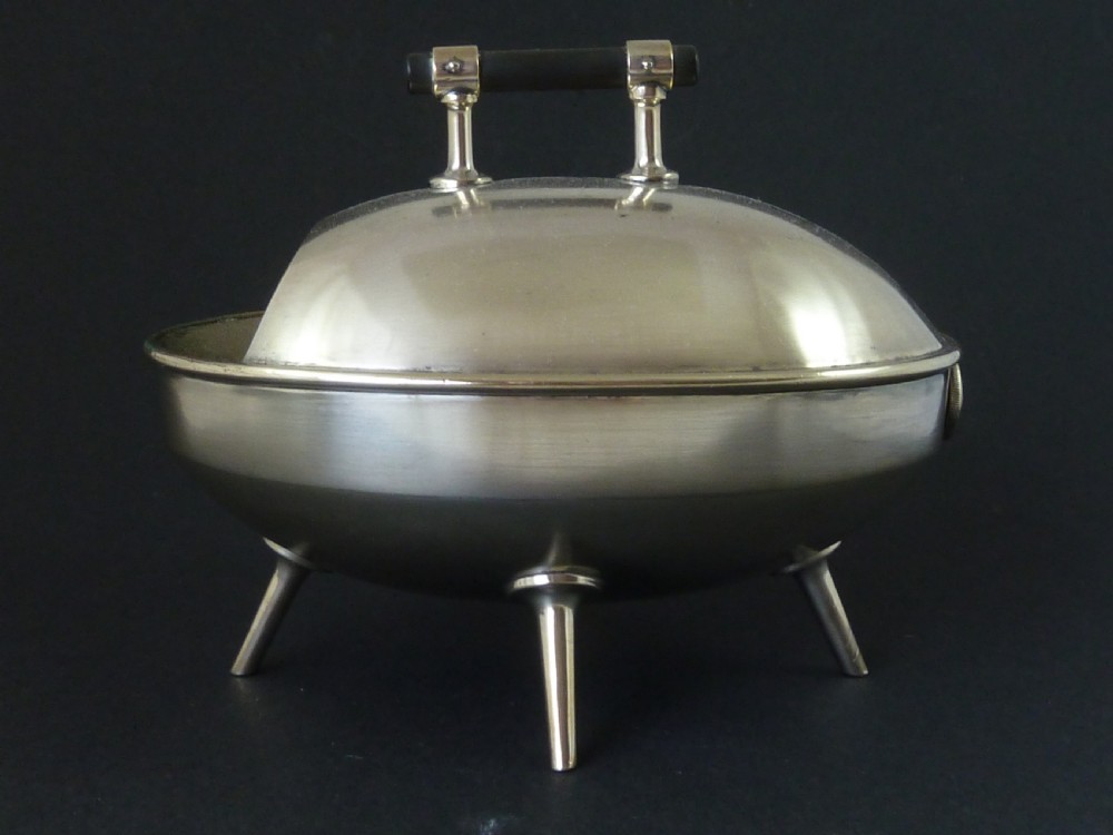 Christopher Dresser Victorian Spoon Warmer Silver Plate H&H 2693 EPNS