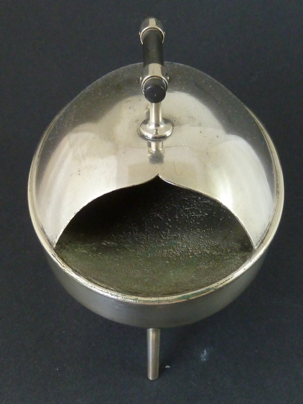 Christopher Dresser Victorian Spoon Warmer Silver Plate H&H 2693 EPNS View V