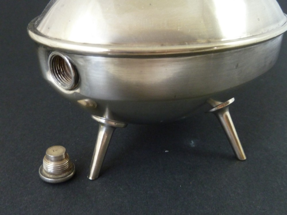 Christopher Dresser Victorian Spoon Warmer Silver Plate H&H 2693 EPNS View VI