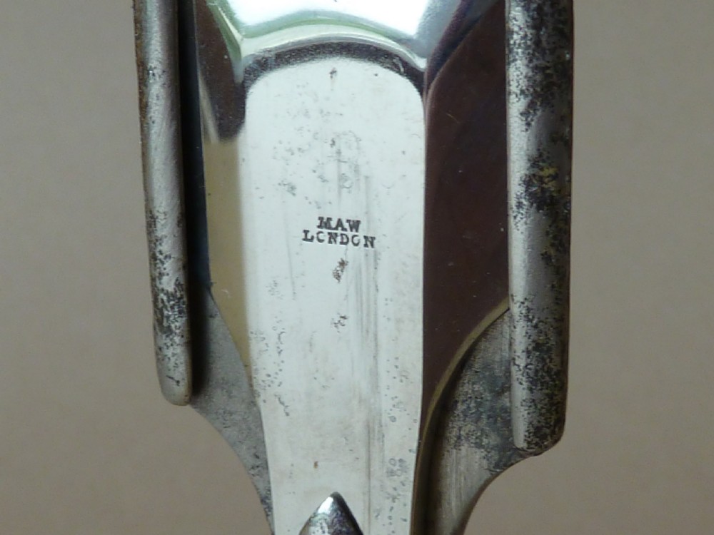 Mackenzie’s Tonsillectomy Tonsillotome Maw London Ebony Handle View IV