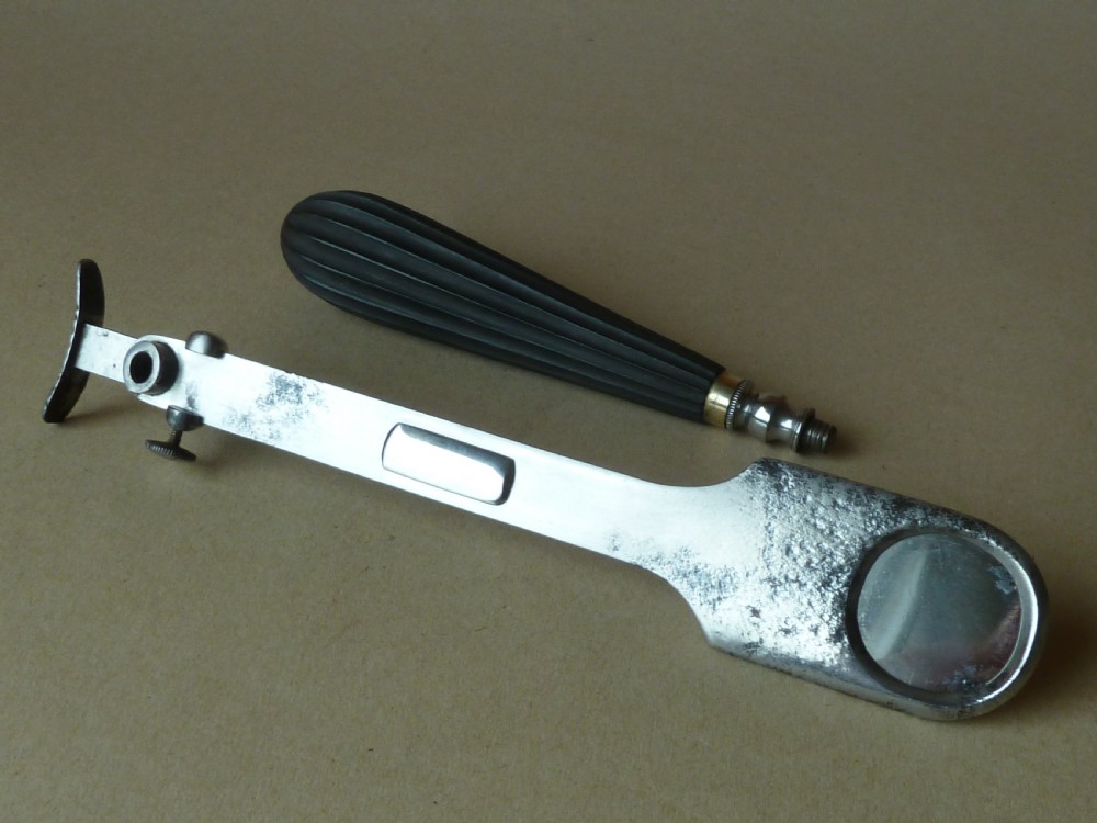 Mackenzie’s Tonsillectomy Tonsillotome Maw London Ebony Handle View VII