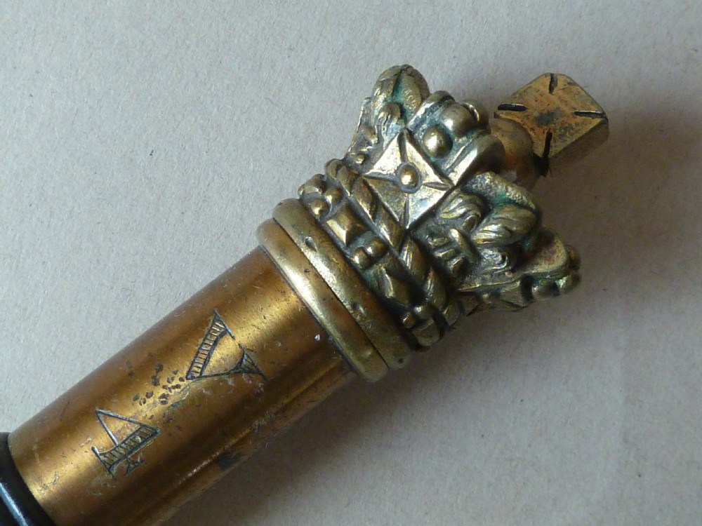Victorian Parker Field & Sons Inspectors Tipstaff Police Badge Truncheon View IV