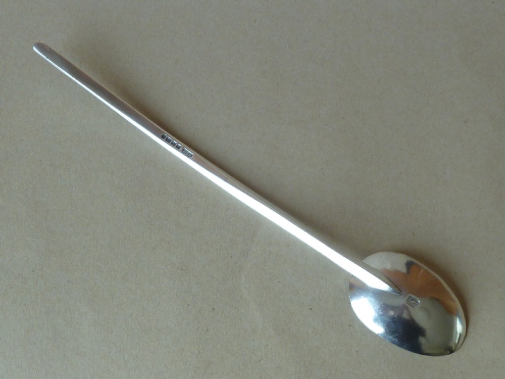 Arts & Crafts silver spoon Henry George Murphy Falcon Studio English hand made View III