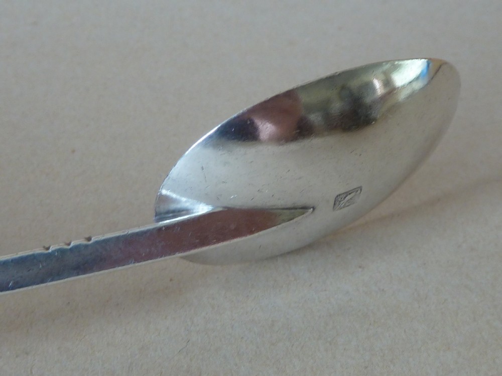 Arts & Crafts silver spoon Henry George Murphy Falcon Studio English hand made View IV