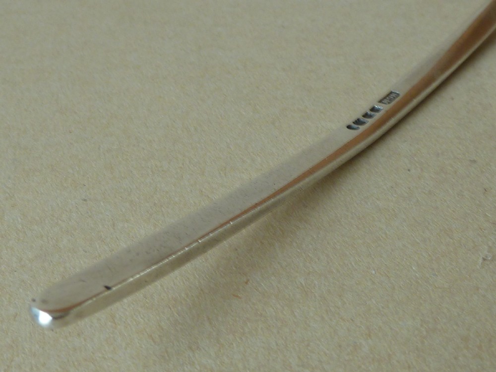 Arts & Crafts silver spoon Henry George Murphy Falcon Studio English hand made View VIII