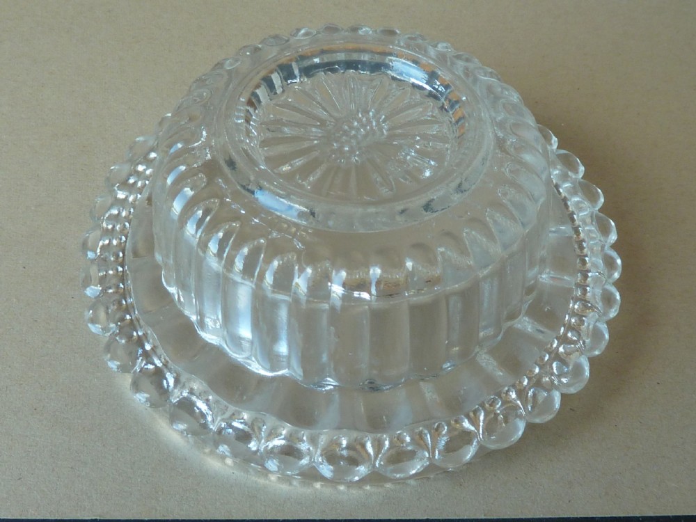 Burmese Glass Clarkes Fairy Night Light Candle Lamp Lantern Shade Bowl Stand View IV