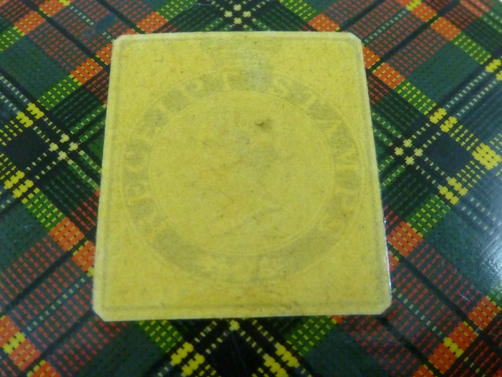 Victorian McBeth TartanWare Postage Receipt Stamp Case Box Holder Scottish View III