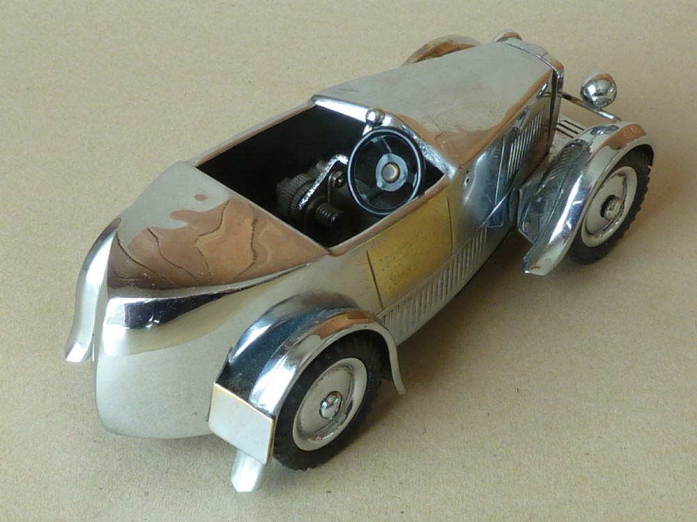 Dunhill Bolide MG Car Table Cigarette Lighter Novelty View IV