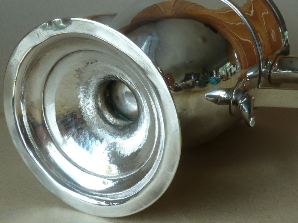 Silver Loving Cup 1807 London Peter William Bateman Hallmarked Sterling Twin Handle Georgian  View VII