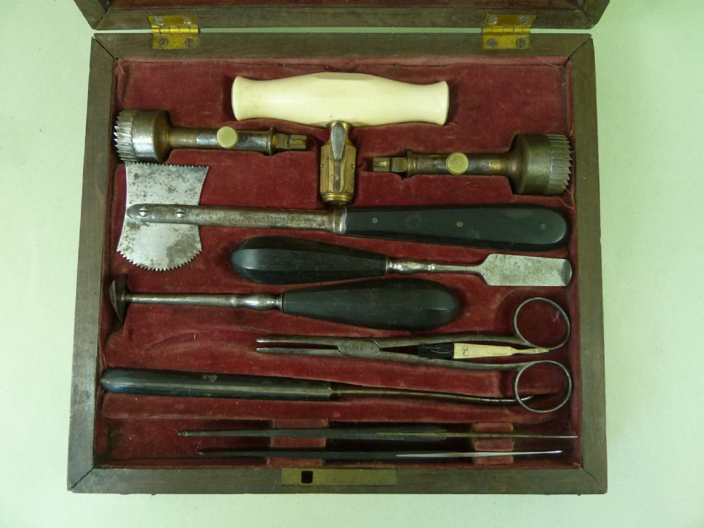 John Grice Trepanning Boxed Set Neurosurgery Trephine Georgian View II