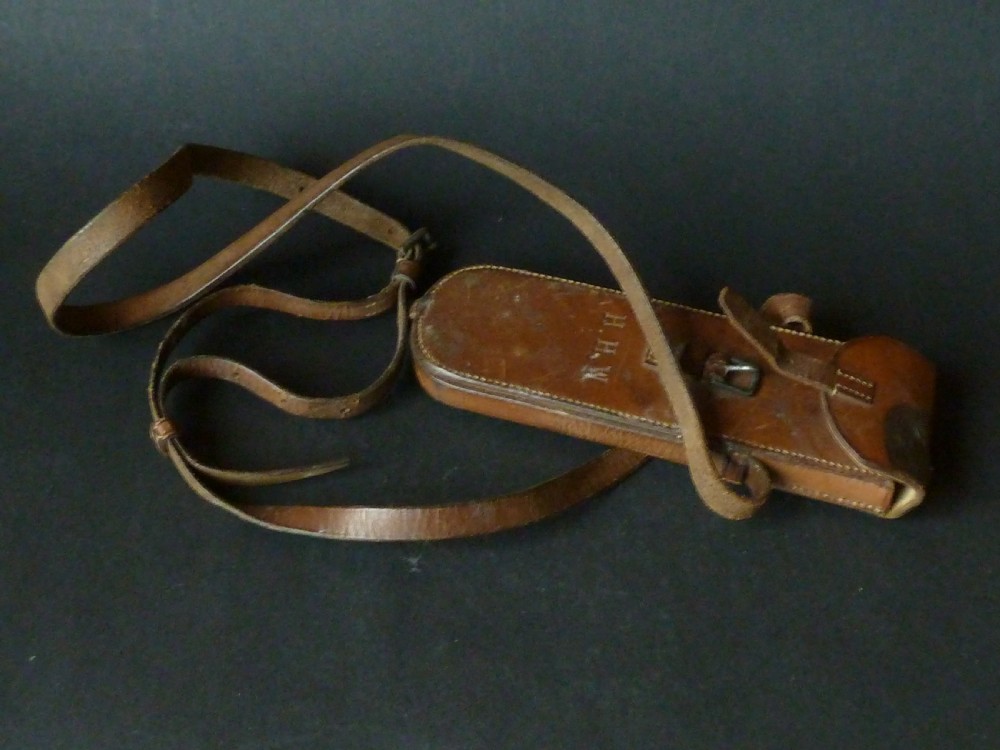An antique boxwood and brass folding clinometer rule featuring an integrated magnetic compass, spirit level, folding sight vanes, and engraved measurement scales. View V