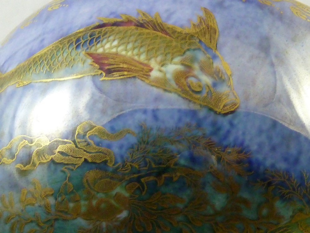 Wedgwood Daisy Makeig-Jones Fish Bowl Porcelain  Fairyland Lustre British Art Pottery Bone China Z4920 T View VI
