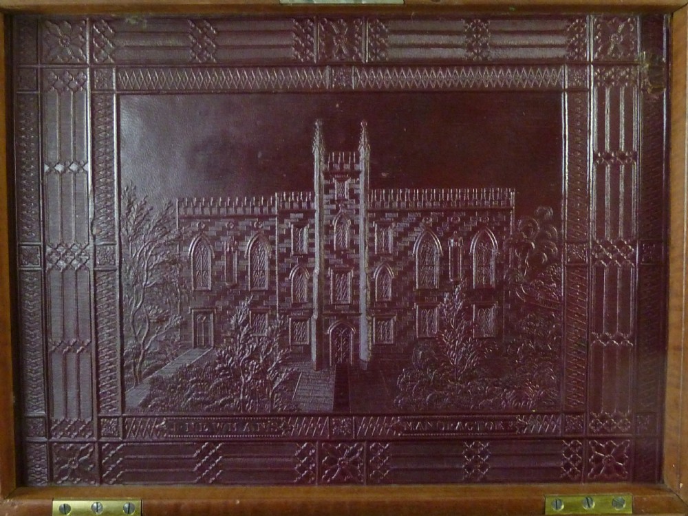 Large Newman's Watercolour Paint Box Mahogany Crossbanded View III