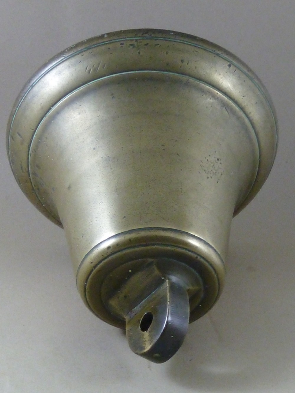 H.M.S. Lively 1901 Ships Bell Marine 7.4 kilos Bell-Metal WWI Destroyer Royal Navy View IV