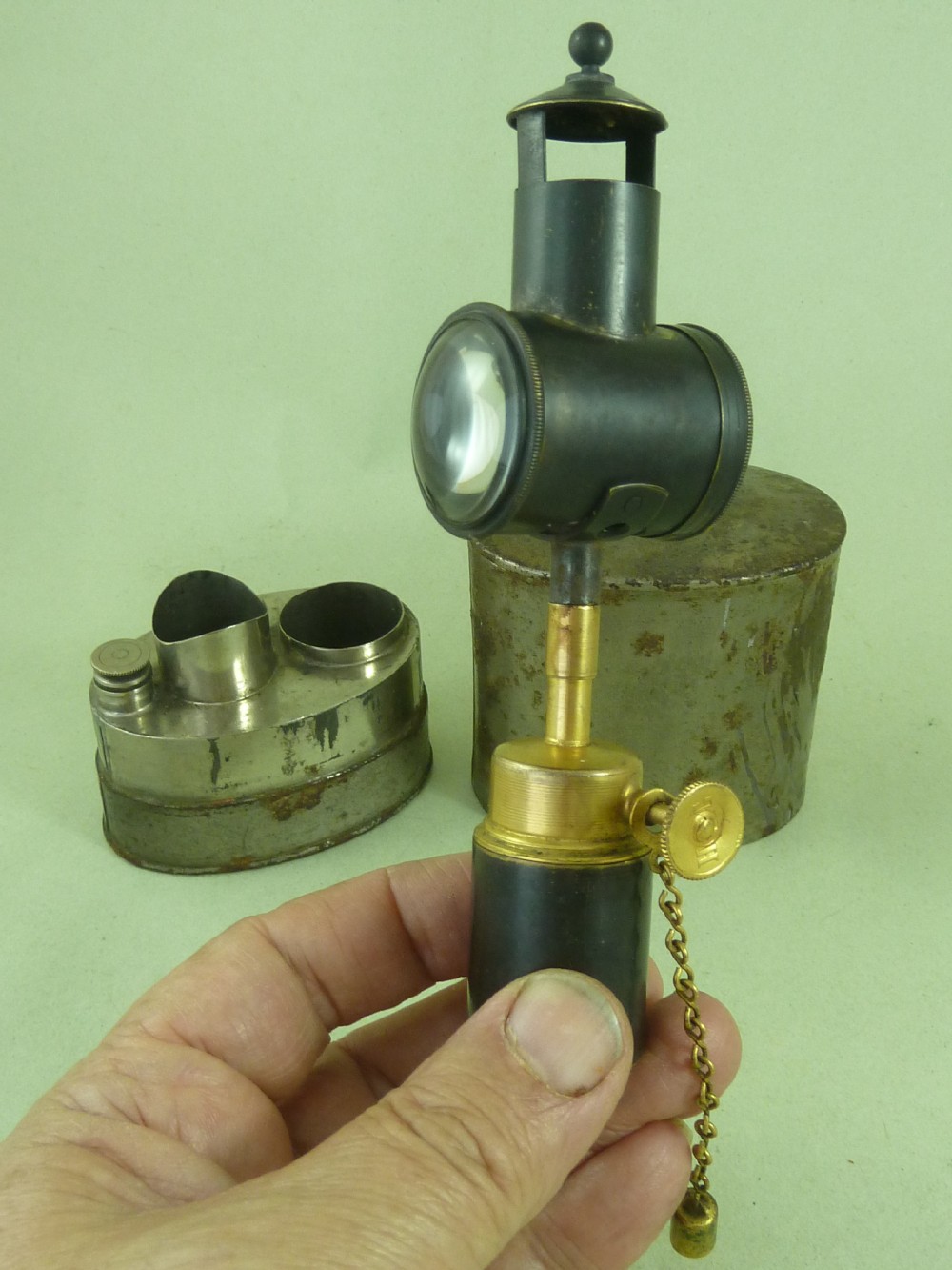 J. Weiss & Son Portable Ophthalmic Lamp Medical Inspection Laryngoscope View VIII