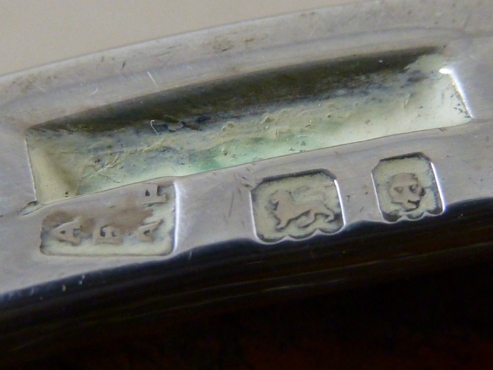 Victorian Horse Hoof Hallmarked Solid Silver Mount Inkstand Dervish 1923 Taxidermy Inkwell View IX
