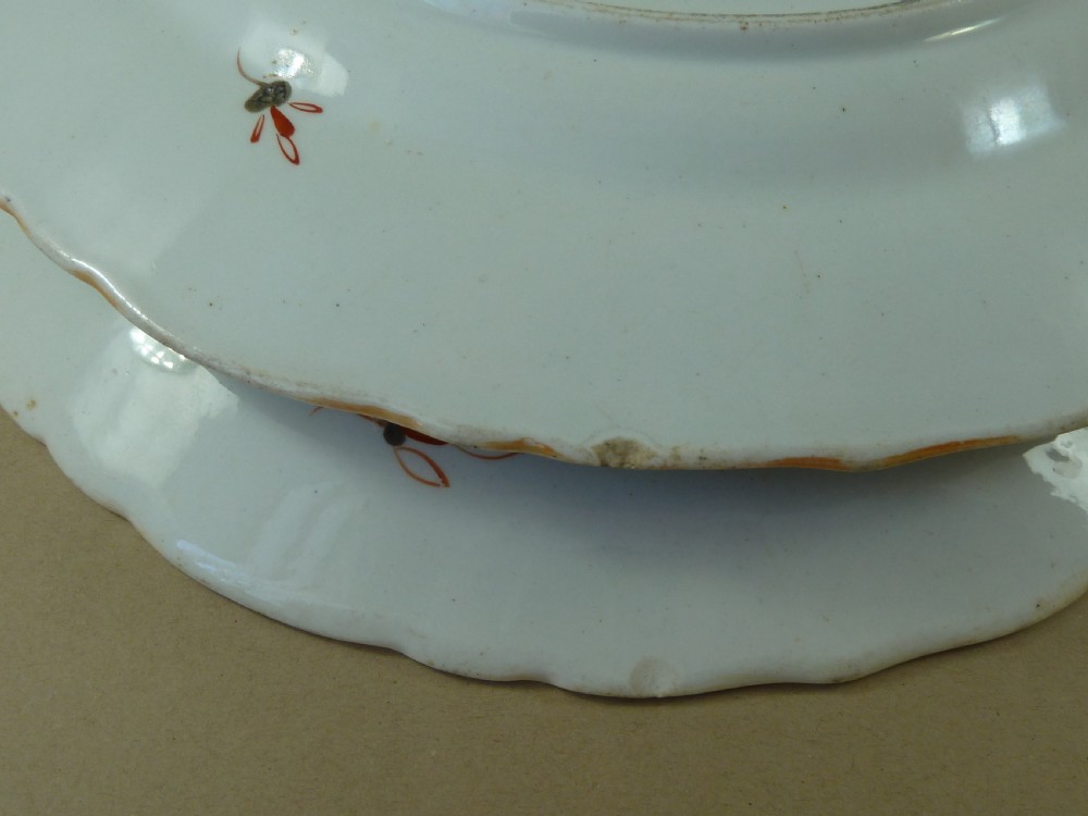 12 Masons Patent Ironstone China Dinner Plates Service Dishes Pottery Japan Pattern Antique Higginbotham Irish View IX