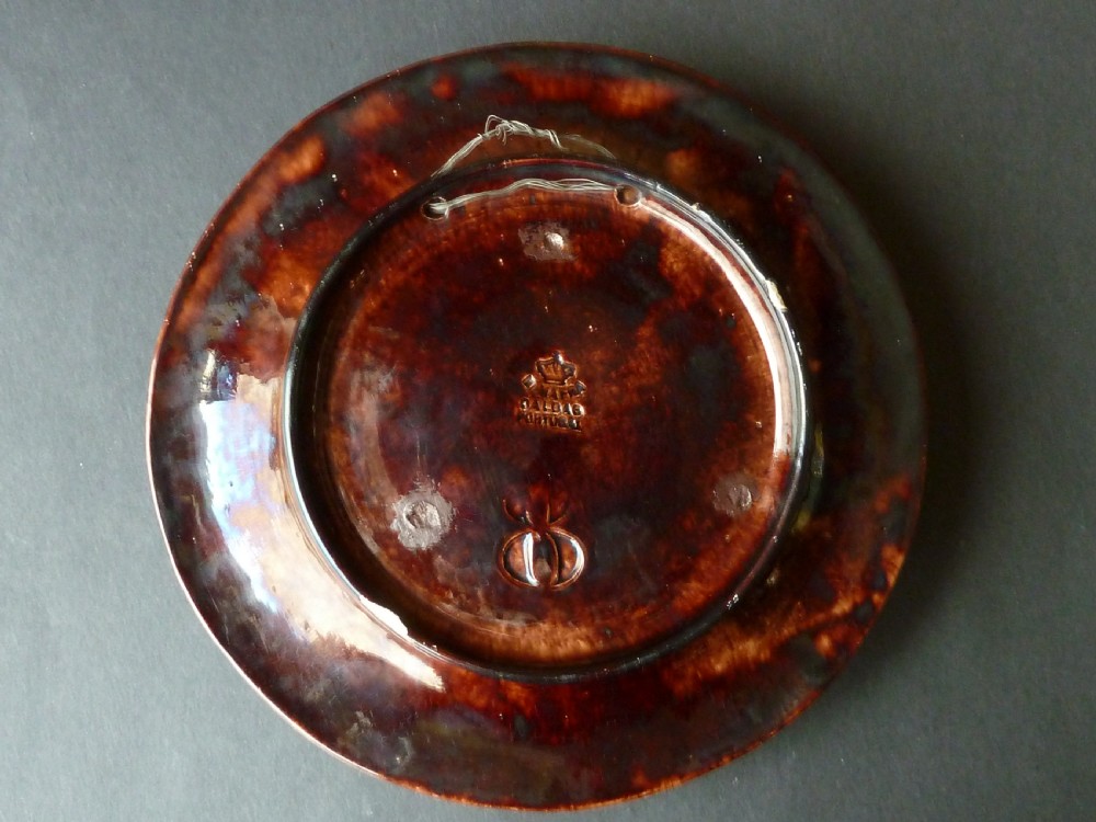 Palissy Ware Round Wall Plate Mafra Caldao Portugal Shell Fish Clam Mussel Sea-Urchins Cockle Dish  View IV