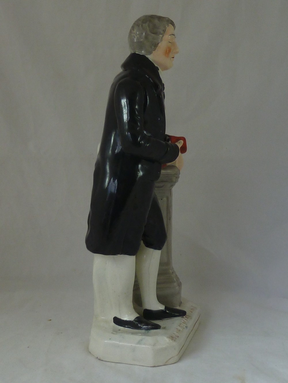 Christmas Evans Staffordshire Pottery Portrait Figure Welsh Baptist Victorian View VI