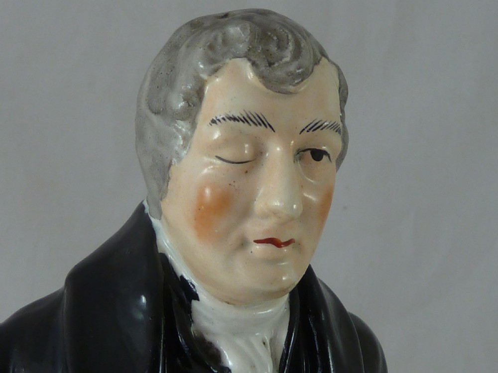 Christmas Evans Staffordshire Pottery Portrait Figure Welsh Baptist Victorian View IX