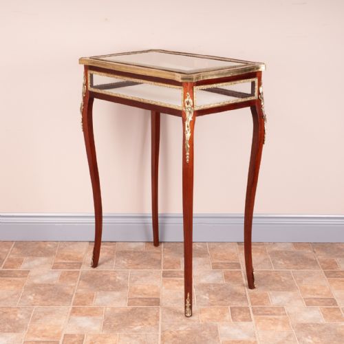 FRENCH ORMOLU MOUNTED BIJOUTERIE DISPLAY TABLE - ADDITIONAL PHOTO 5
