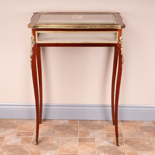 FRENCH ORMOLU MOUNTED BIJOUTERIE DISPLAY TABLE - ADDITIONAL PHOTO 7