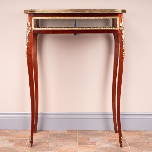FRENCH ORMOLU MOUNTED BIJOUTERIE DISPLAY TABLE - ADDITIONAL PHOTO 8