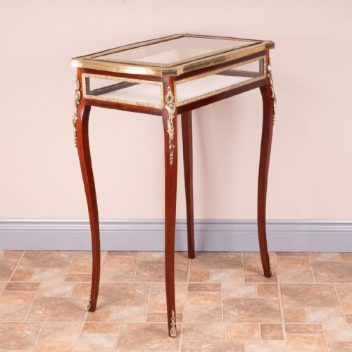 FRENCH ORMOLU MOUNTED BIJOUTERIE DISPLAY TABLE - ADDITIONAL PHOTO 9