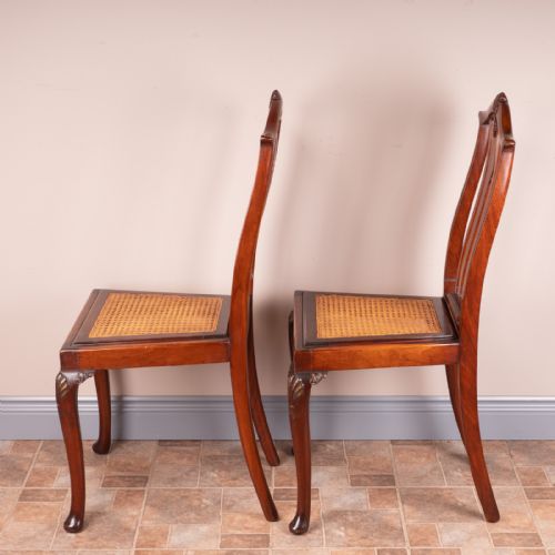 PAIR OF CANE SEATED BEDROOM CHAIRS - ADDITIONAL PHOTO 6