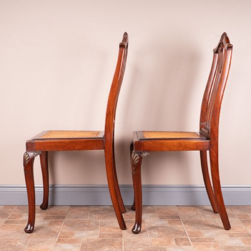 PAIR OF CANE SEATED BEDROOM CHAIRS - ADDITIONAL PHOTO 7