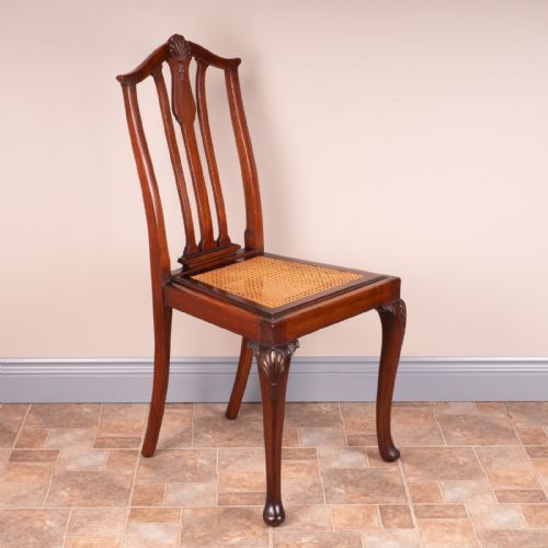 PAIR OF CANE SEATED BEDROOM CHAIRS - ADDITIONAL PHOTO 9