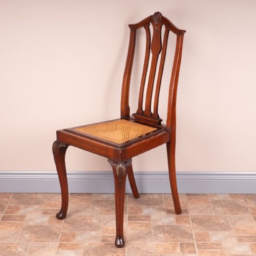 PAIR OF CANE SEATED BEDROOM CHAIRS - ADDITIONAL PHOTO 15
