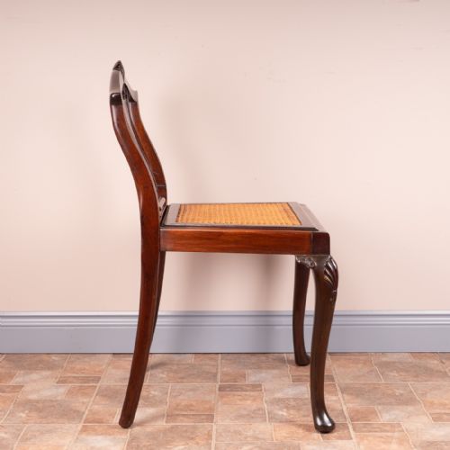 LOW BACKED CANE SEATED CHAIR - ADDITIONAL PHOTO 1