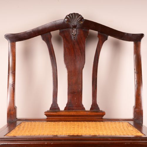 LOW BACKED CANE SEATED CHAIR - ADDITIONAL PHOTO 9