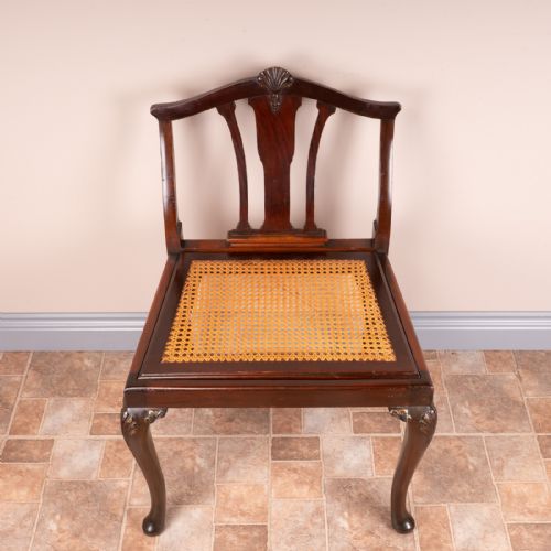 LOW BACKED CANE SEATED CHAIR - ADDITIONAL PHOTO 11