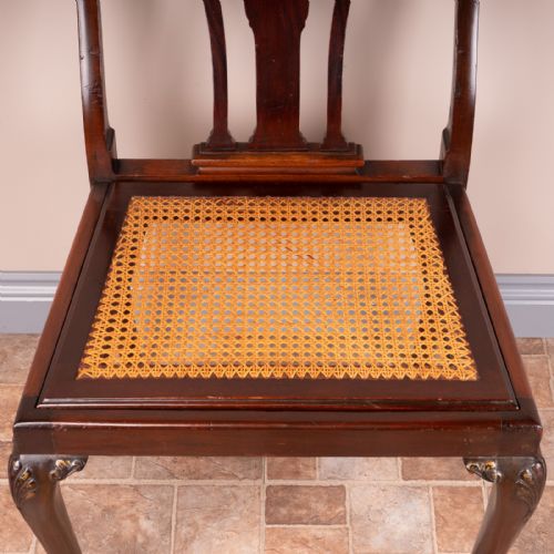 LOW BACKED CANE SEATED CHAIR - ADDITIONAL PHOTO 12