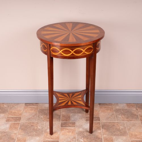 19THC FRENCH INLAID OCCASIONAL TABLE - ADDITIONAL PHOTO 3