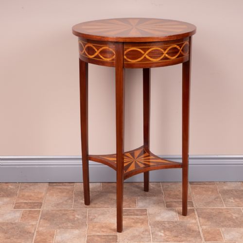 19THC FRENCH INLAID OCCASIONAL TABLE - ADDITIONAL PHOTO 5