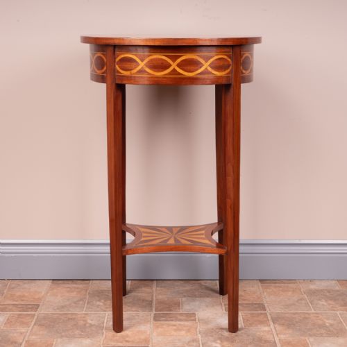 19THC FRENCH INLAID OCCASIONAL TABLE - ADDITIONAL PHOTO 7